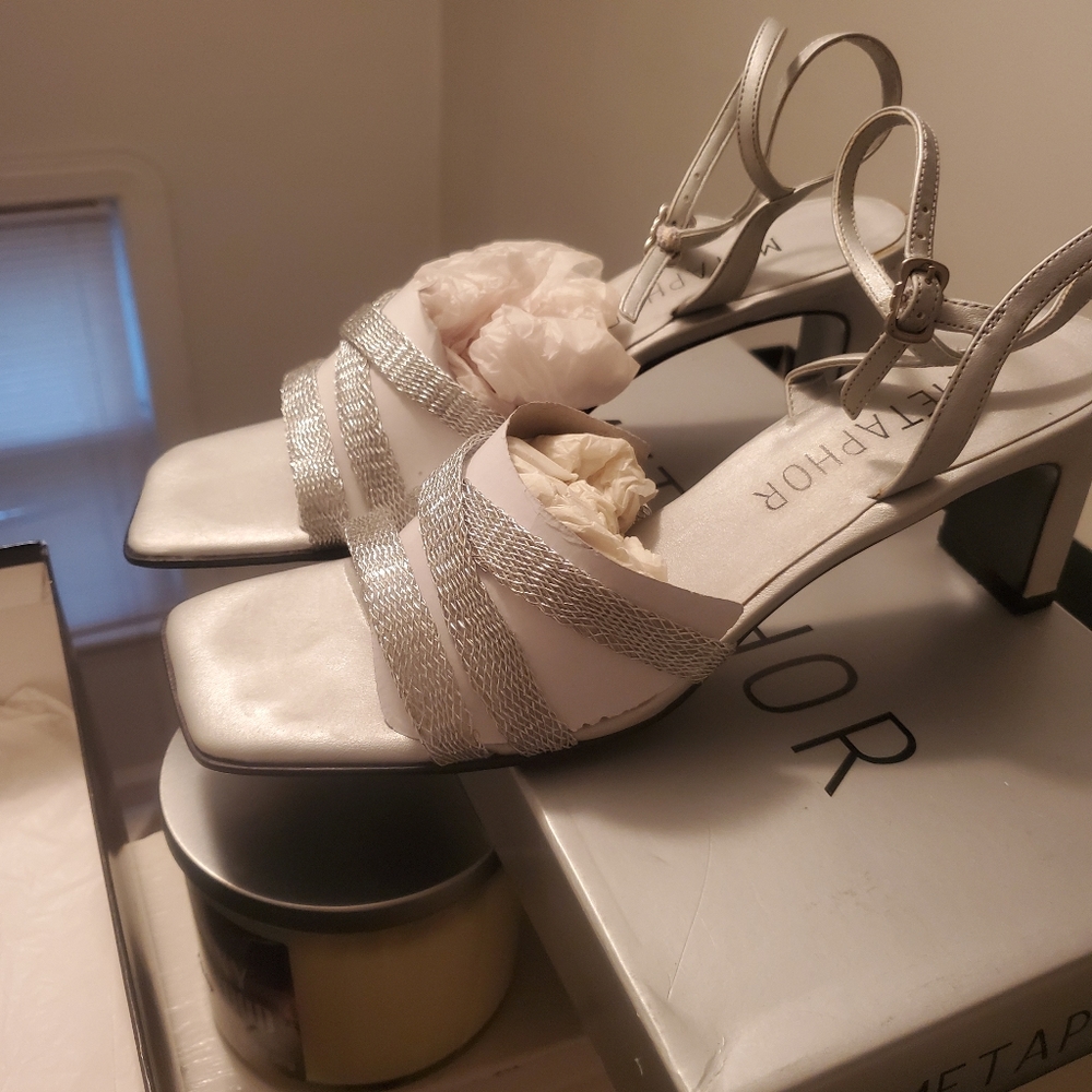 Silver Dress shoes